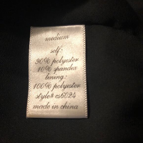 Alya Womens Skirt Medium High Waist Embroidered Dark Boho Dark Fairy Art Stretch - Picture 9 of 10